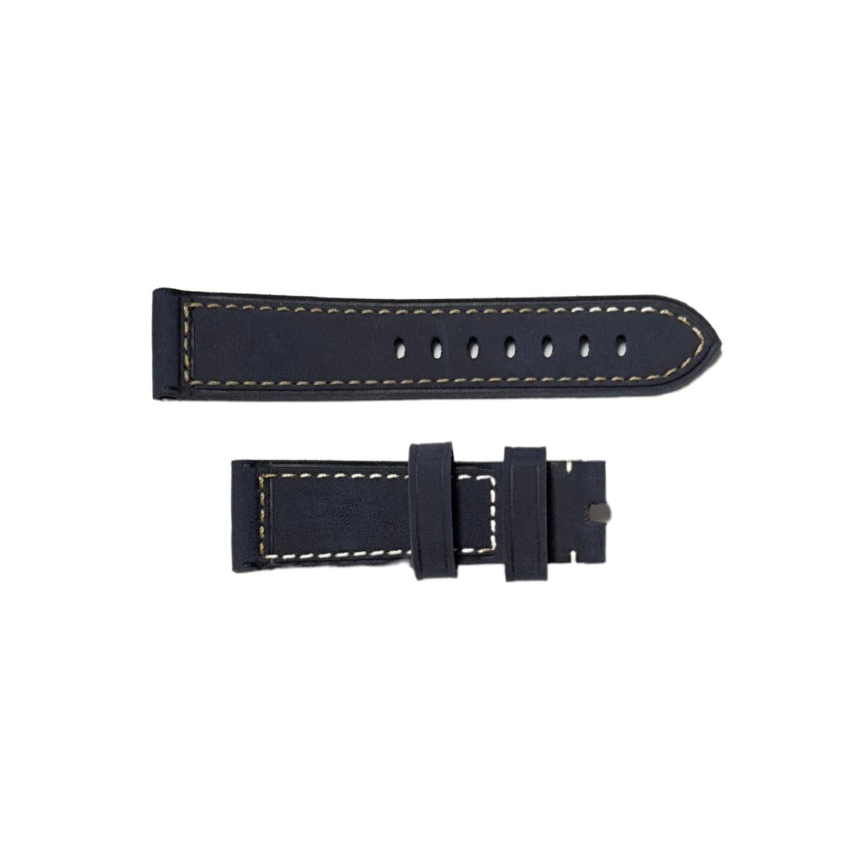 Panerai Scamosciato Blue Ecru 22/20mm - MXE0DSHC