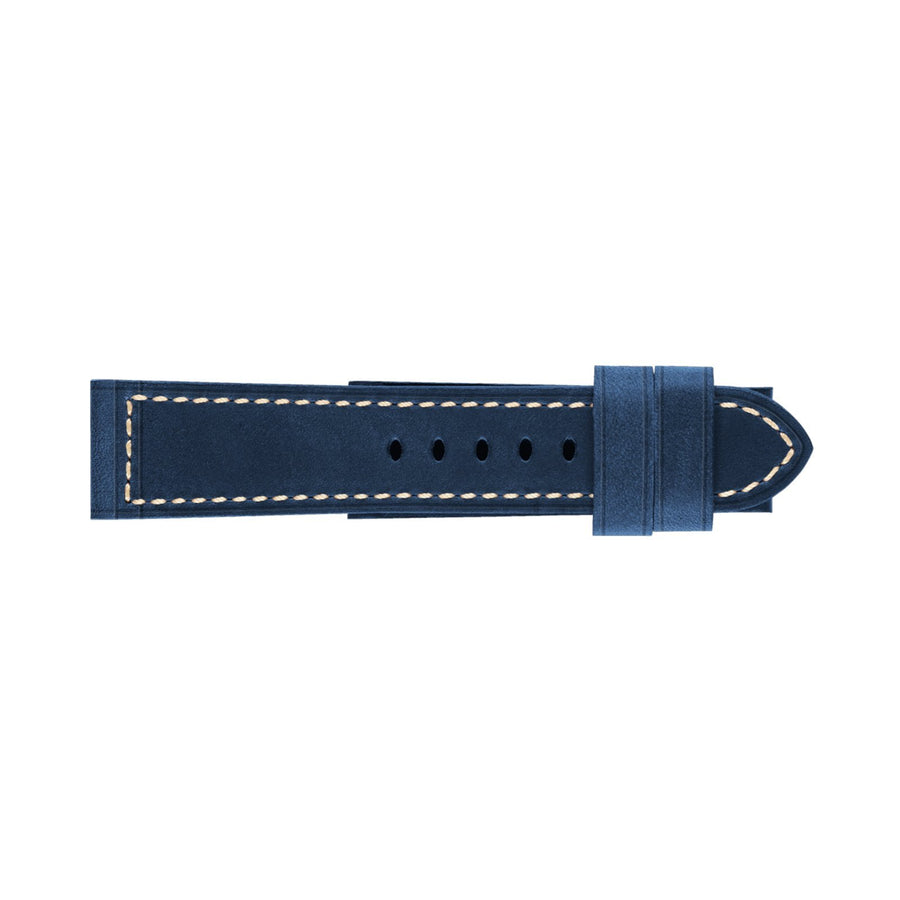Panerai Scamosciato Blue Ecru 24/22mm - MXE0DSH9