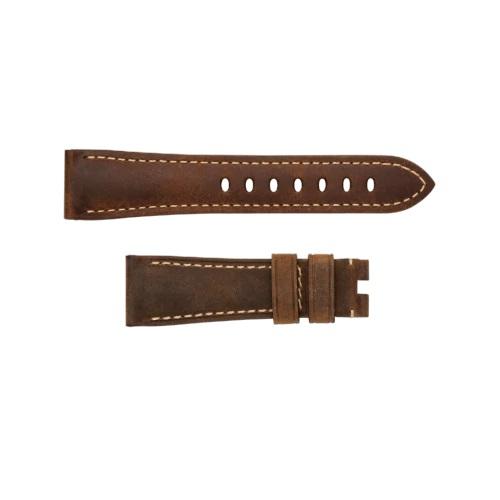 Panerai Scamosciato Dark Brown Beige 24 22mm