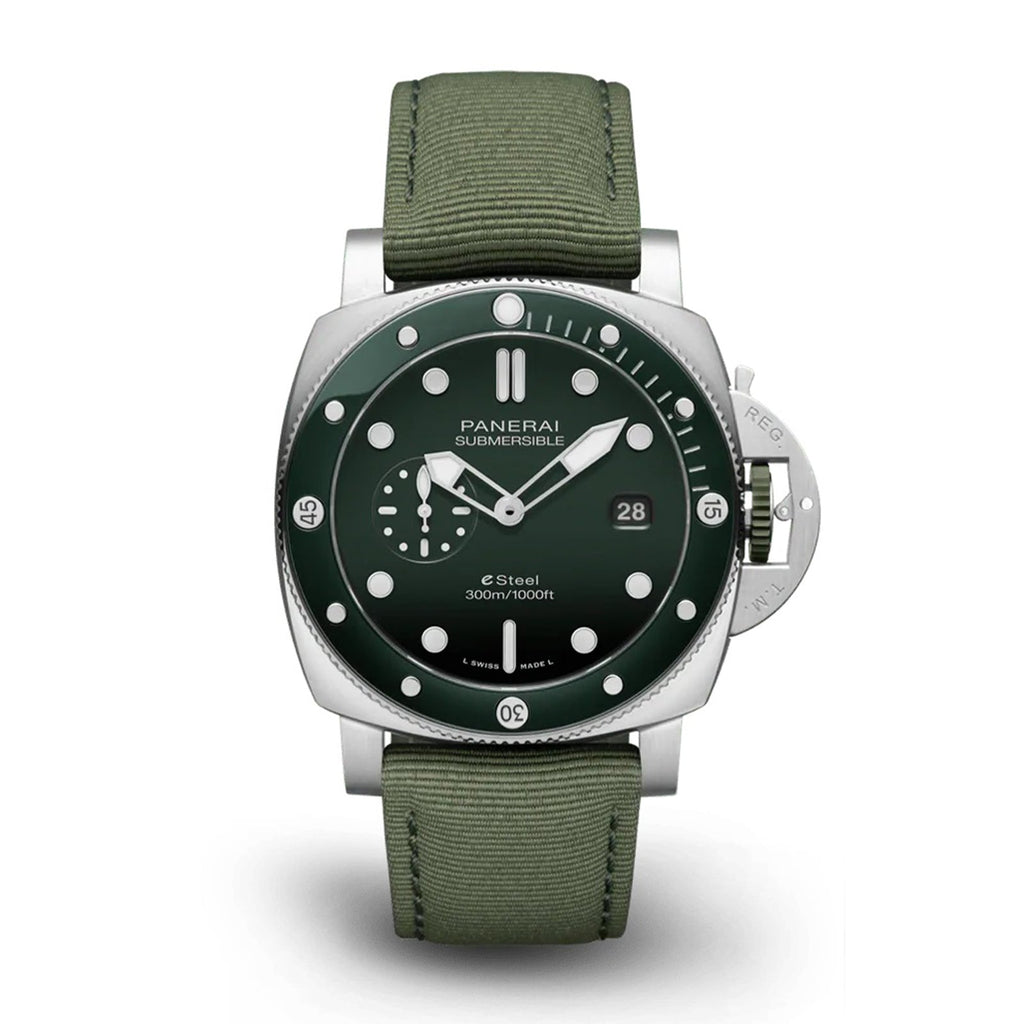 Panerai Submersible QuarantaQuattro ESteel™ Verde Smeraldo PAM01287
