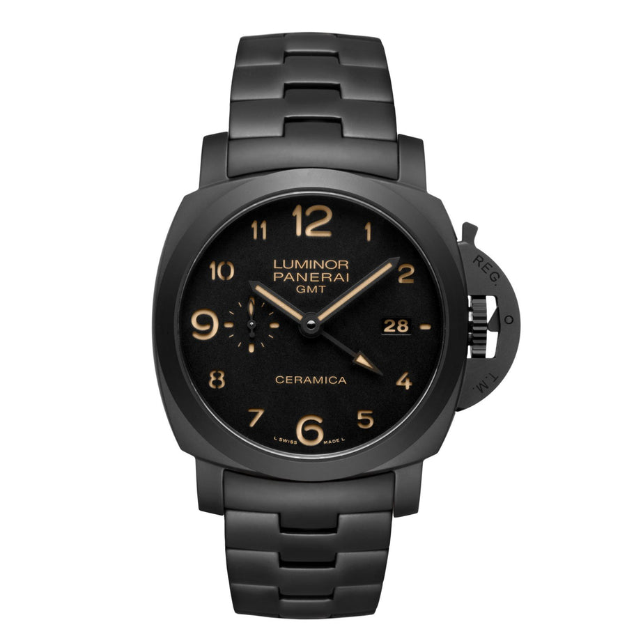 Panerai Tuttonero - Luminor 1950 3 Days GMT Automatic Ceramica - 44mm -