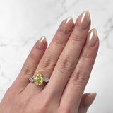 Pear-cut Engagement Ring - DRNOV01018