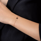 Piaget Possession Bracelet-Piaget Possession Bracelet in 18 karat rose gold with black onyx and diamond.