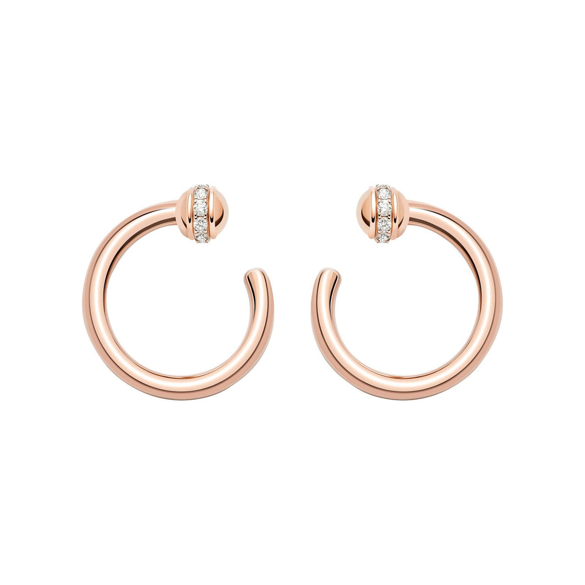 Piaget Possession Open Hoop Earrings -