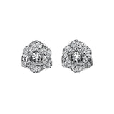 Piaget Rose Earrings-Piaget Rose Earrings -