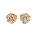 Piaget Rose Earrings-Piaget Rose Earrings -