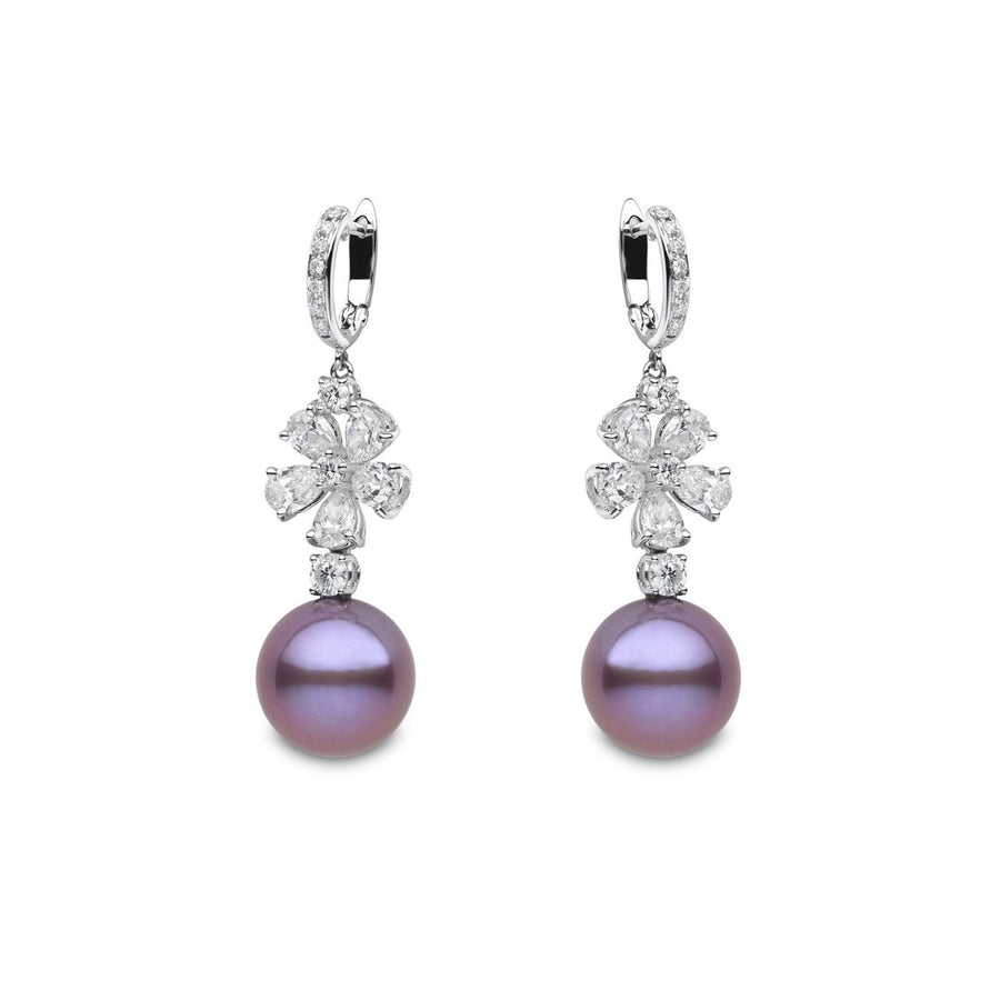 Pink Freshwater Pearl Earrings -