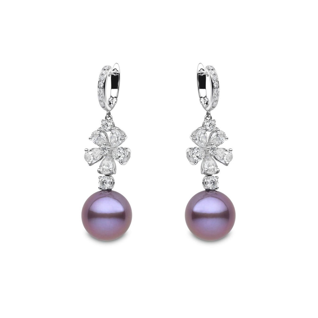 Pink Freshwater Pearl Earrings -