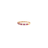 Pink Sapphire Diamond Ring - SREDW00455