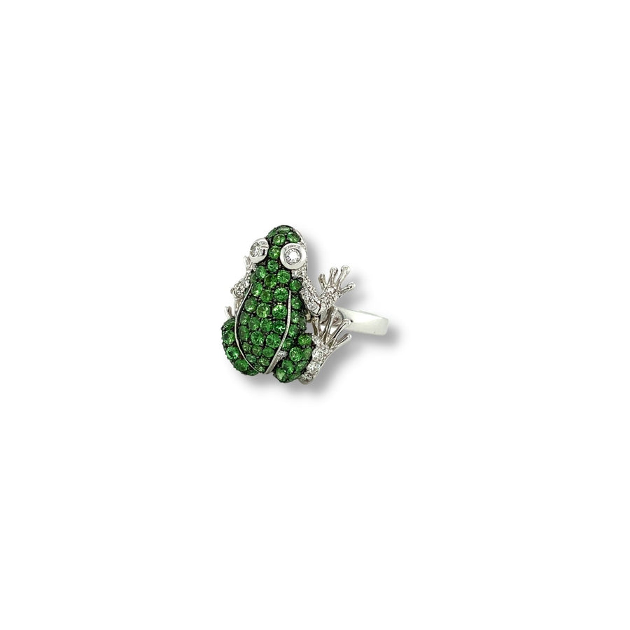 Pippo Perez Frog Diamond Ring - A104GV
