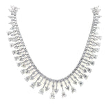 Platinum Diamond Necklace - DNUJD00349