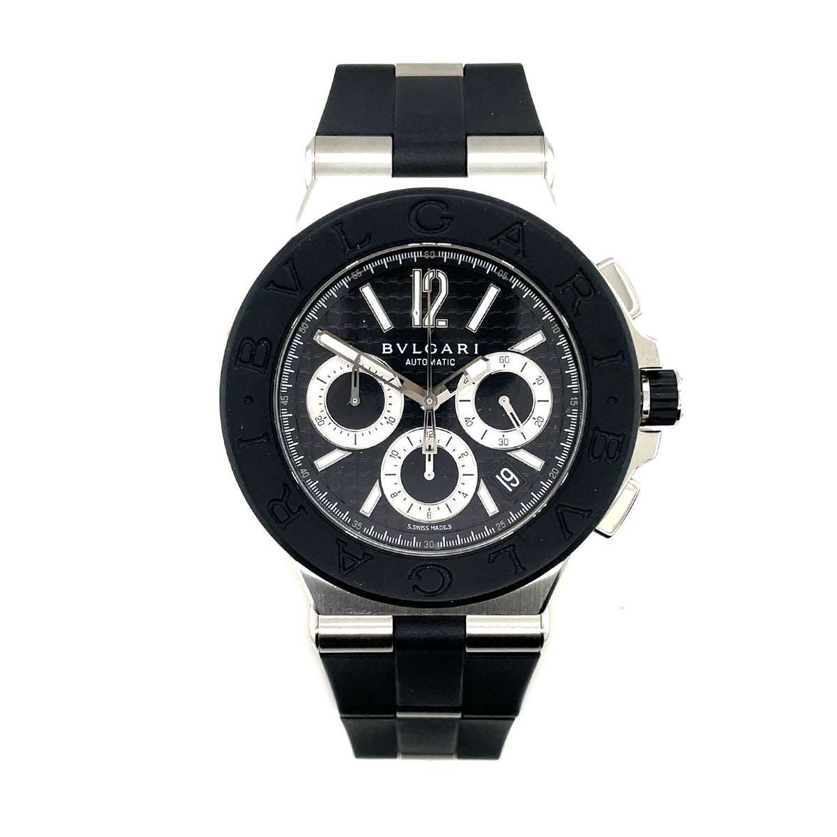 Pre-owned Bvlgari Diagono Chronograph - WGBVL01483