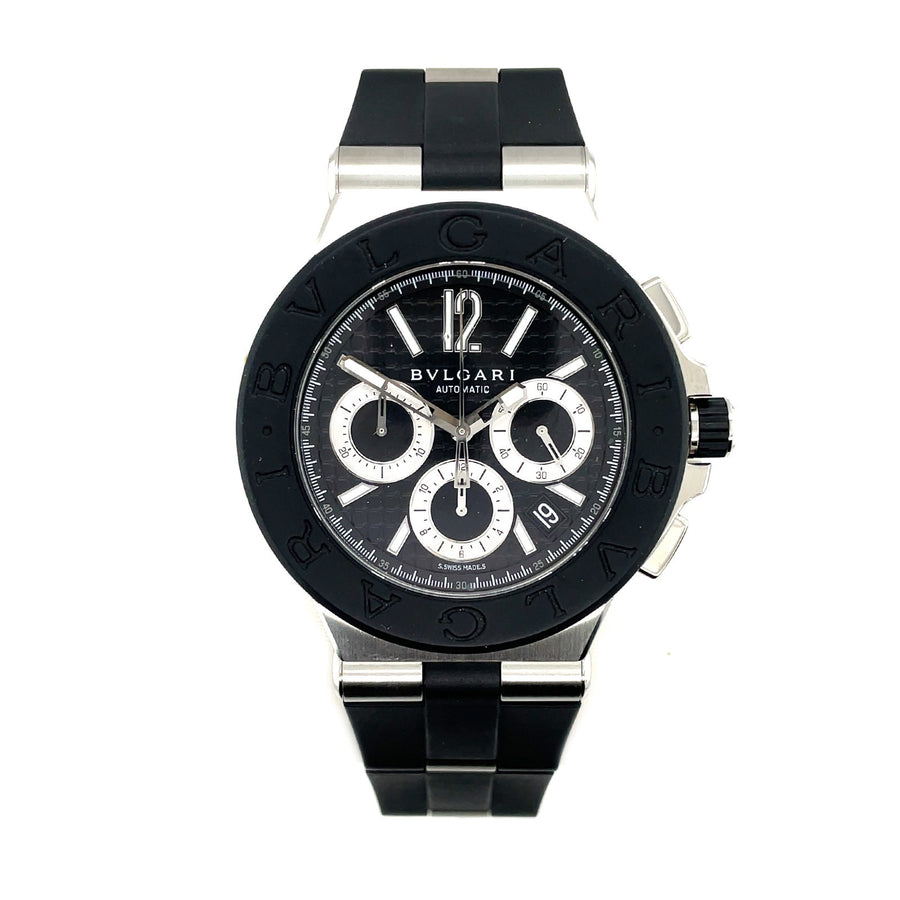 Pre-owned Bvlgari Diagono Chronograph - WGBVL01483
