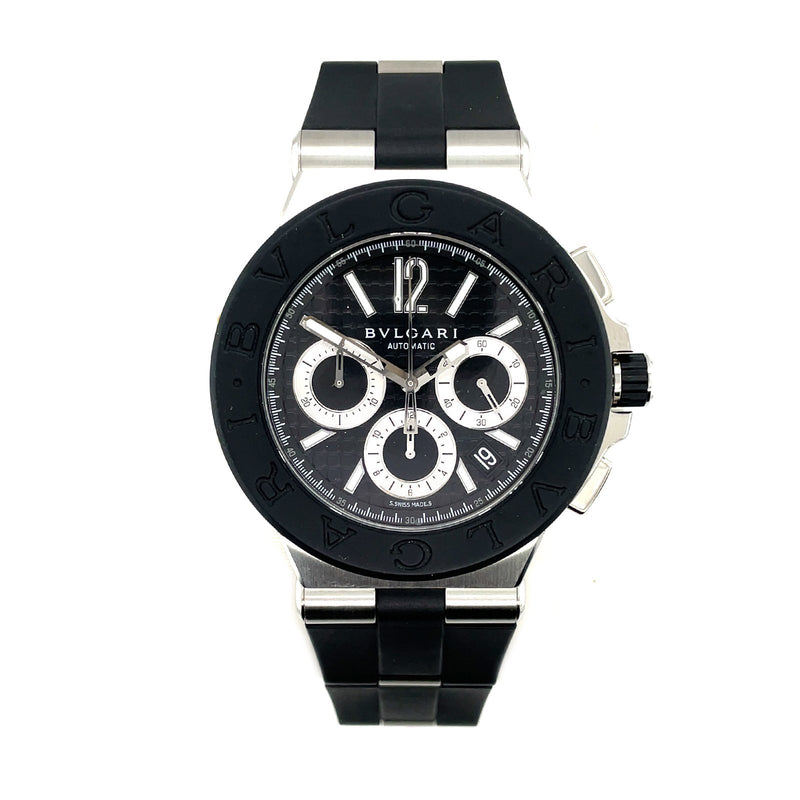 Bvlgari Men's Diagono Chronograph Automatic Watch