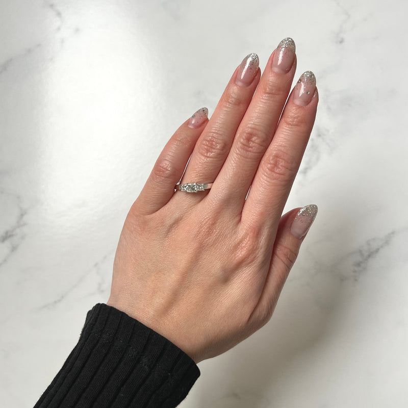 Princess-cut Engagement Ring-Princess-cut Engagement Ring - DRKDJ00901