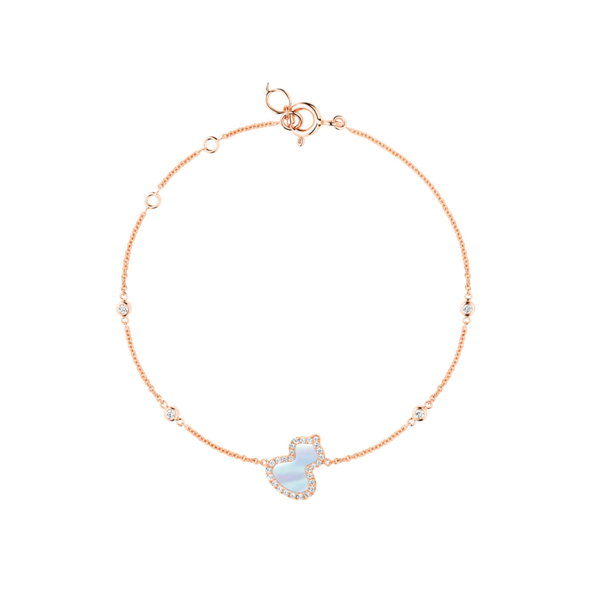 Qeelin Petite Wulu Bracelet - WUBPT16RGMP