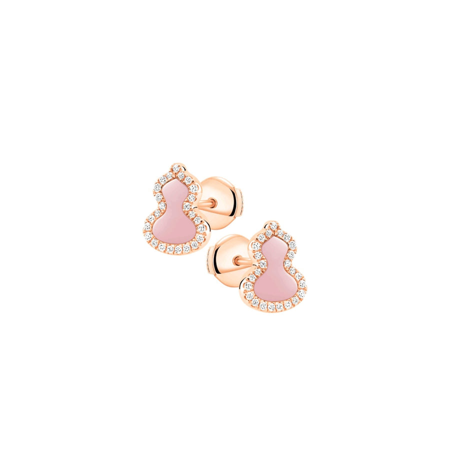 Qeelin Petite Wulu Ear Studs - WU-ERSD0002E-RGDPO