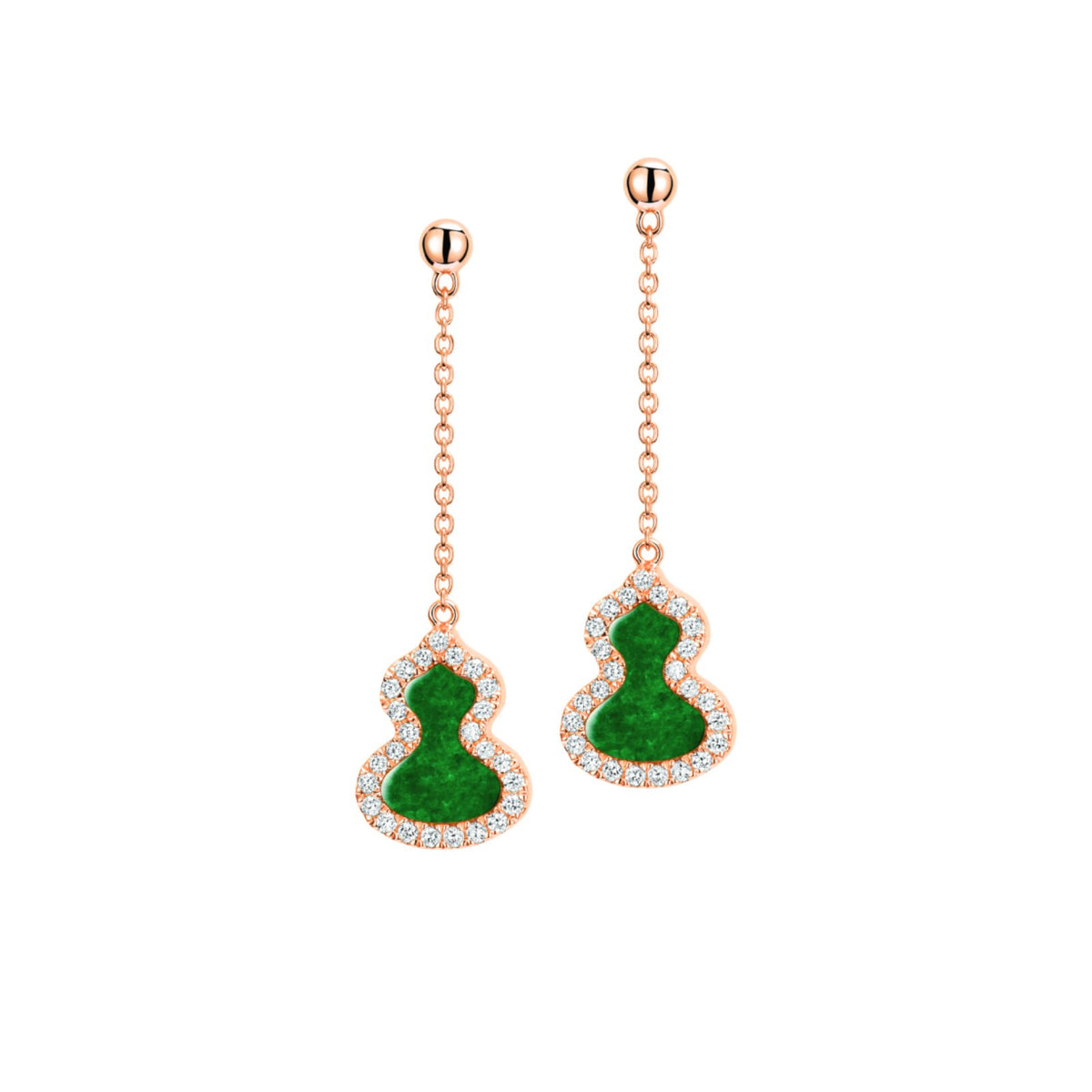 Qeelin Petite Wulu Earrings - WUEPT3DRGJE
