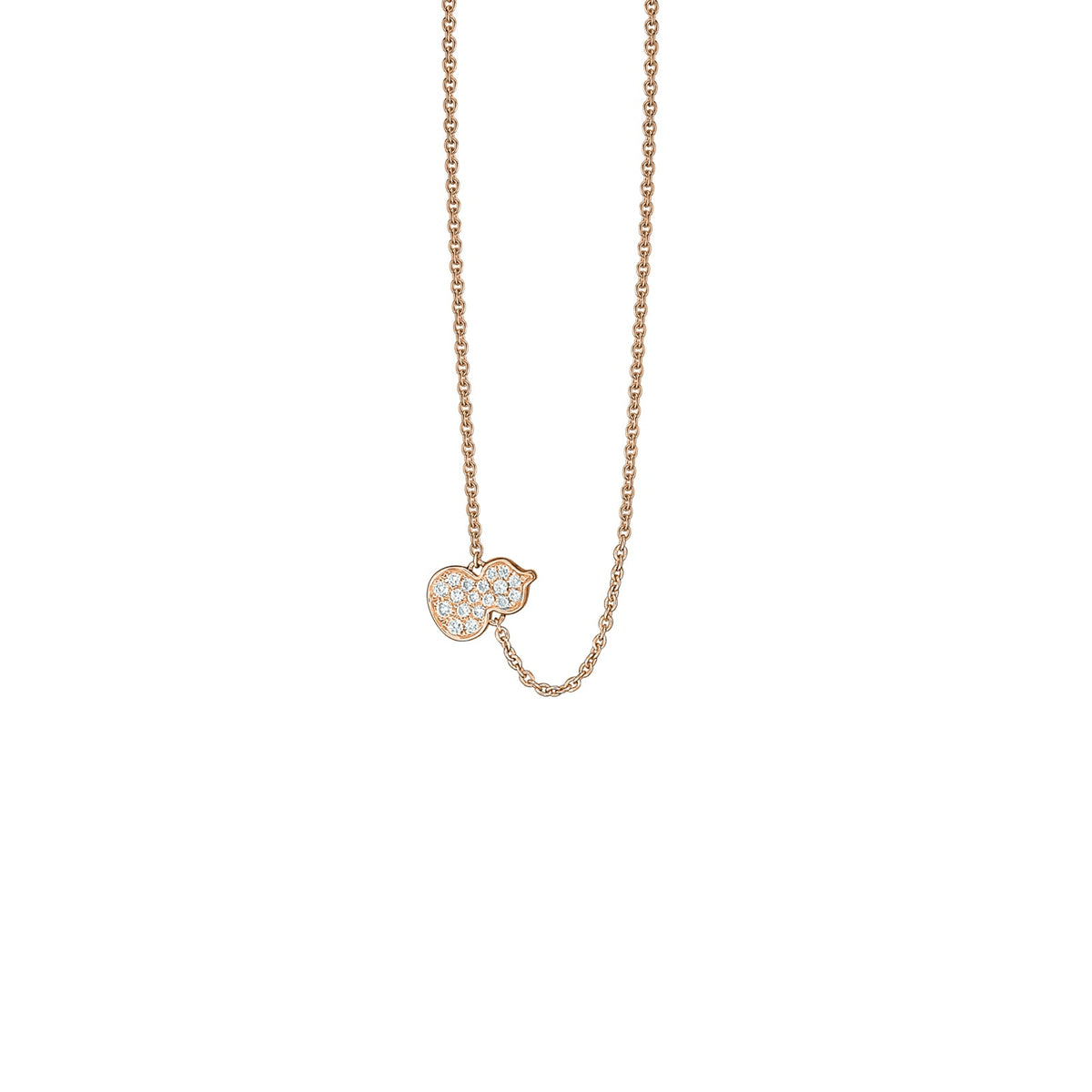 Qeelin Petite Wulu Necklace - WUN50ACRGDI