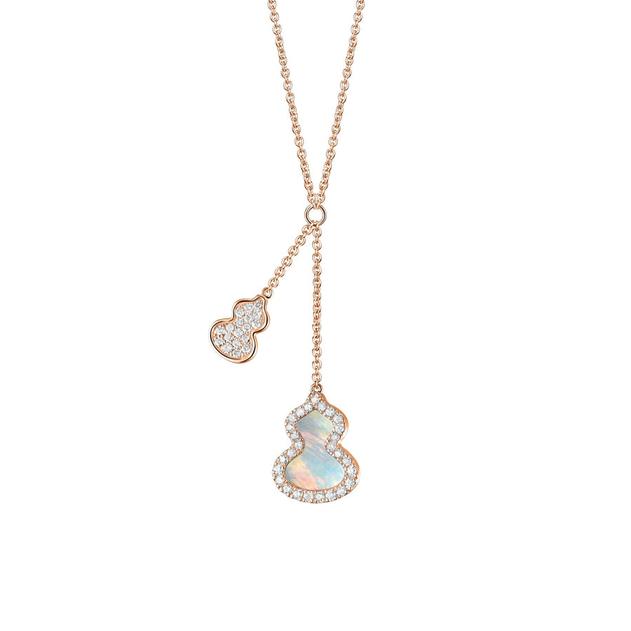 Qeelin Petite Wulu Necklace - WUNPT8BRGMP