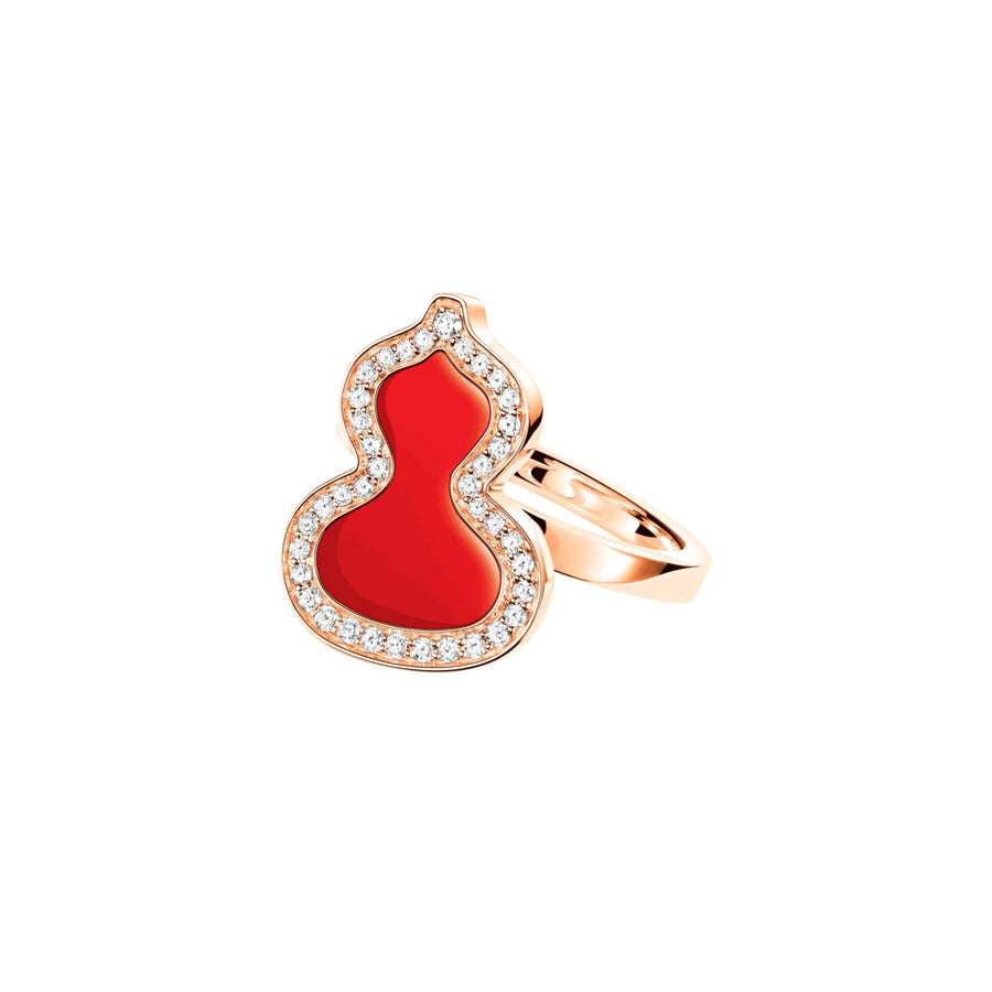 Qeelin Petite Wulu Solid Ring - WUR40ABRGRA
