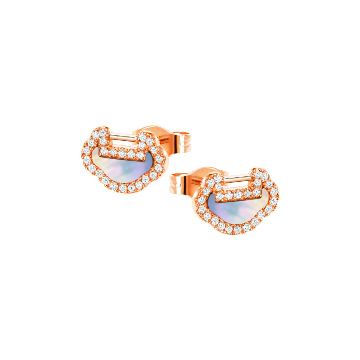 Qeelin Petite Yu Yi Earrings - YYEPT3BRGMP