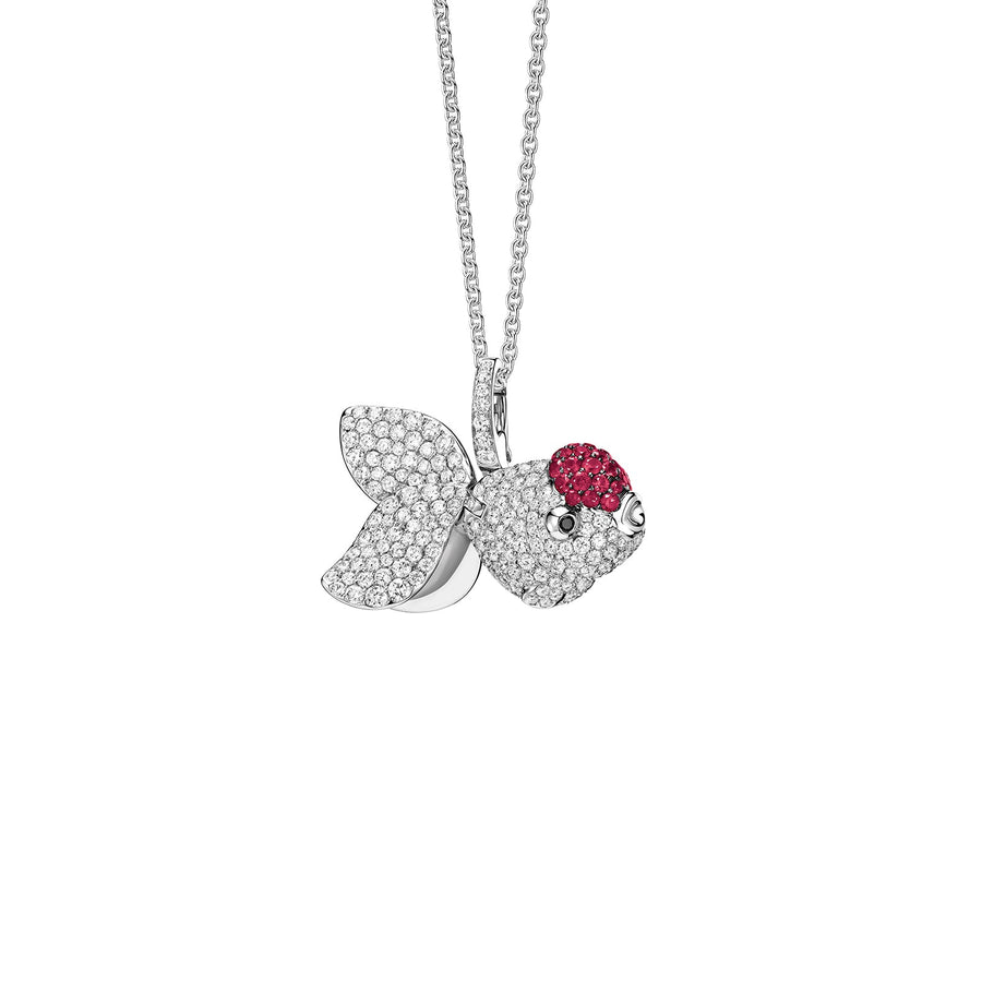 Qeelin Qin Qin Medium Pendant - QQP20AYWBRU