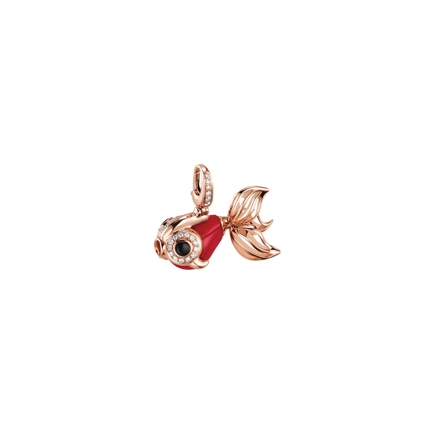 Qeelin Qin Qin Small Pendant - QCP30ABRGRA