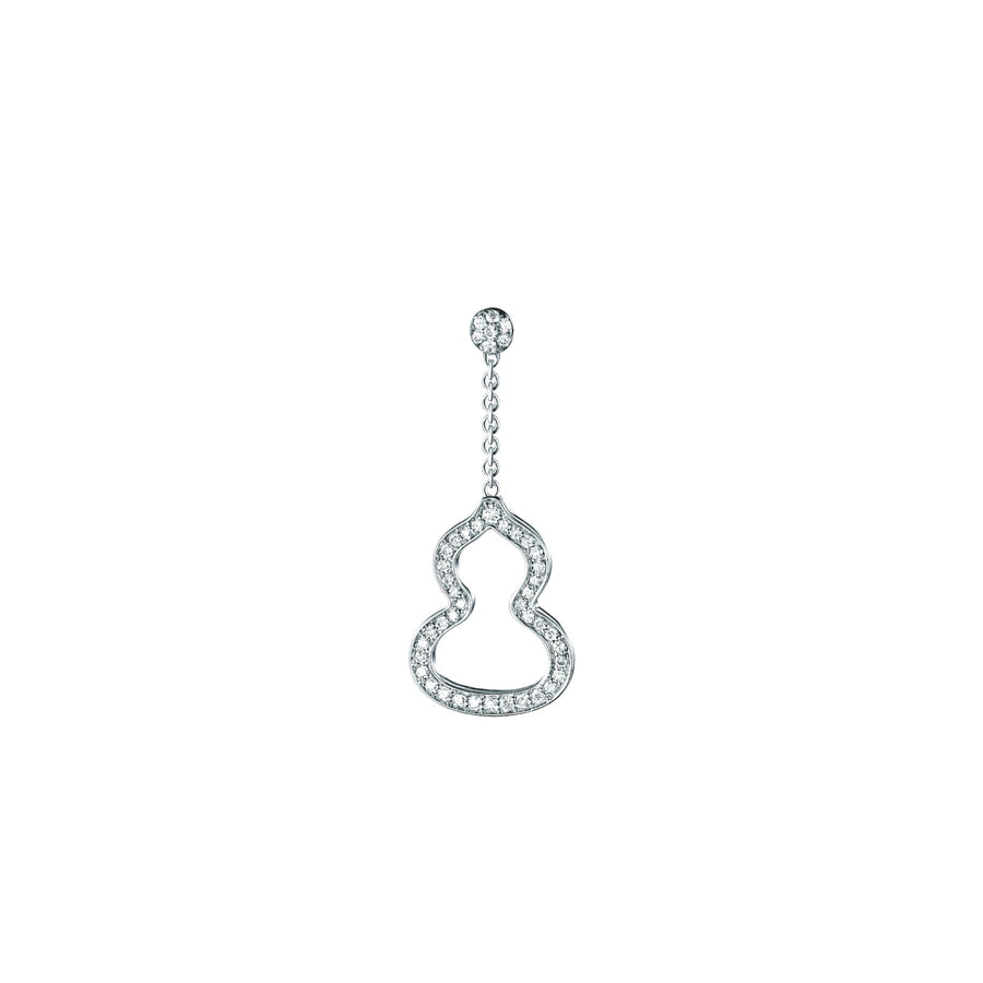 Qeelin Small Wulu Earring - WU-030-OER-WGD - Single 18 karat wulu diamond earring (1 piece)