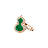 Qeelin Small Wulu Jade Ring-Qeelin Small Wulu Jade Ring - WUR30ABRGJE54