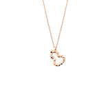 Qeelin Small Wulu Necklace - WU-030-18ONL-RG