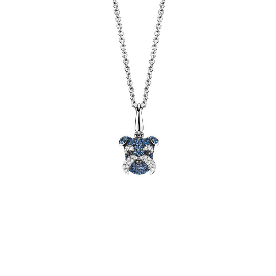 Qeelin Wang Wang Small Schnauzer Morgen Pendant -