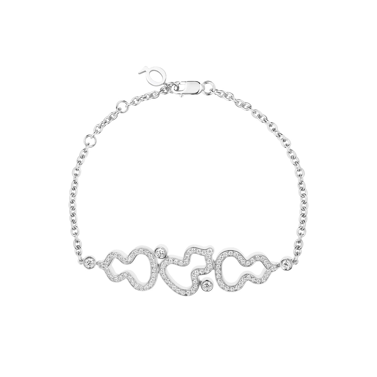 Qeelin Wulu Diamond Bracelet - WWB30AAWGDI