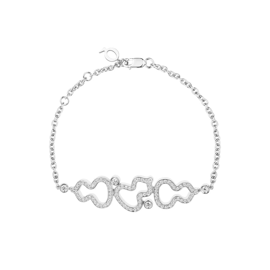 Qeelin Wulu Diamond Bracelet - WWB30AAWGDI