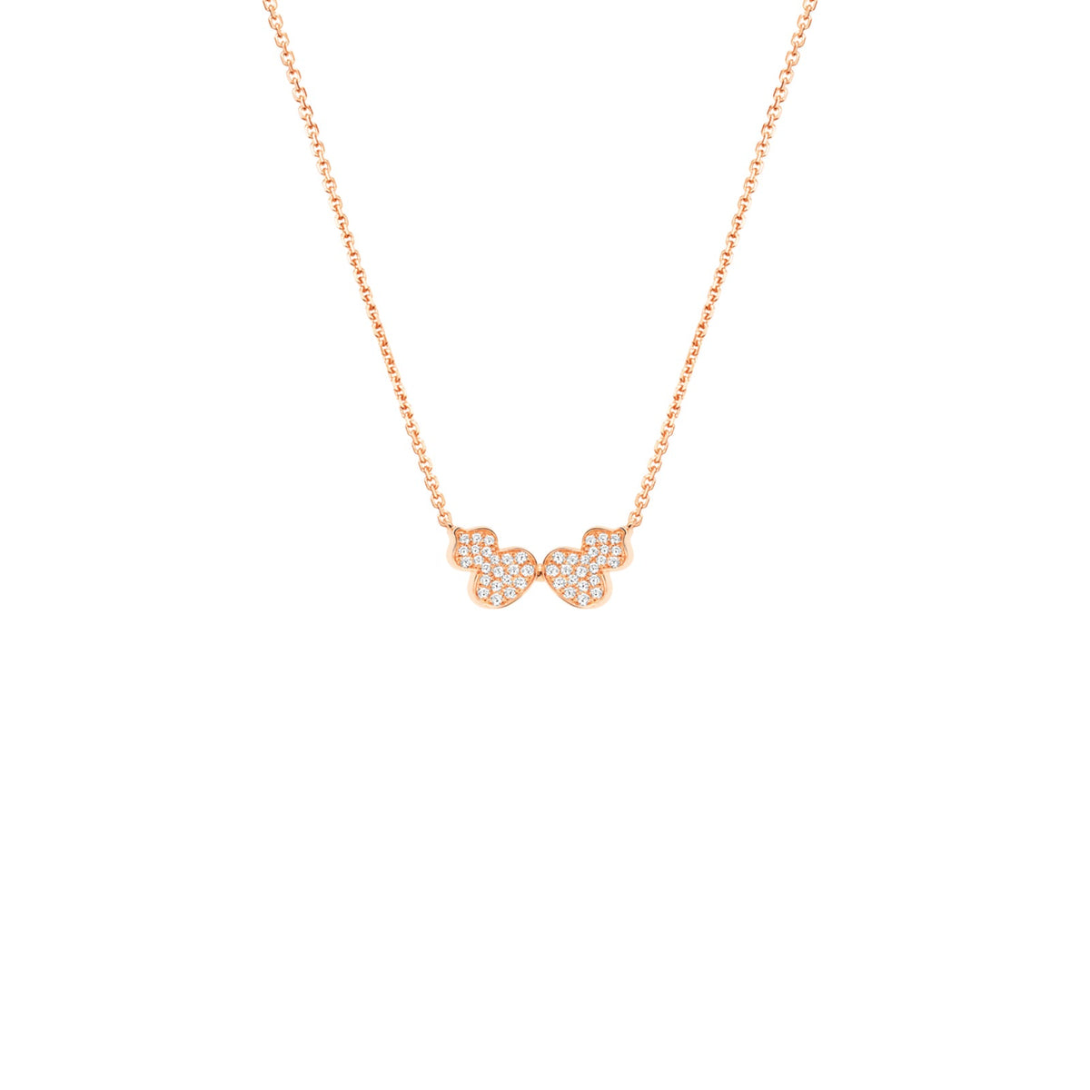 Qeelin Wulu Diamond Necklace - WEN40ANRGDI