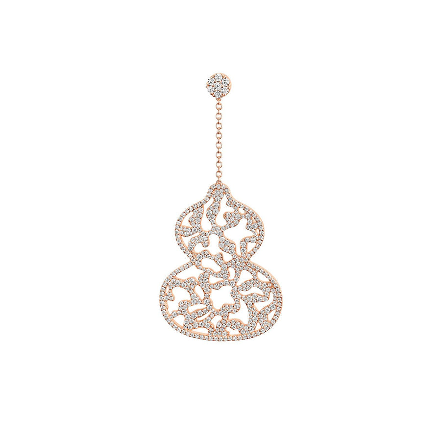 Qeelin Wulu Medium Lace Single Earring -