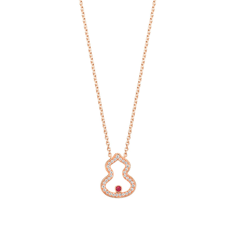 Qeelin Wulu Necklace-Qeelin Wulu Necklace - WLN30AKRGRU