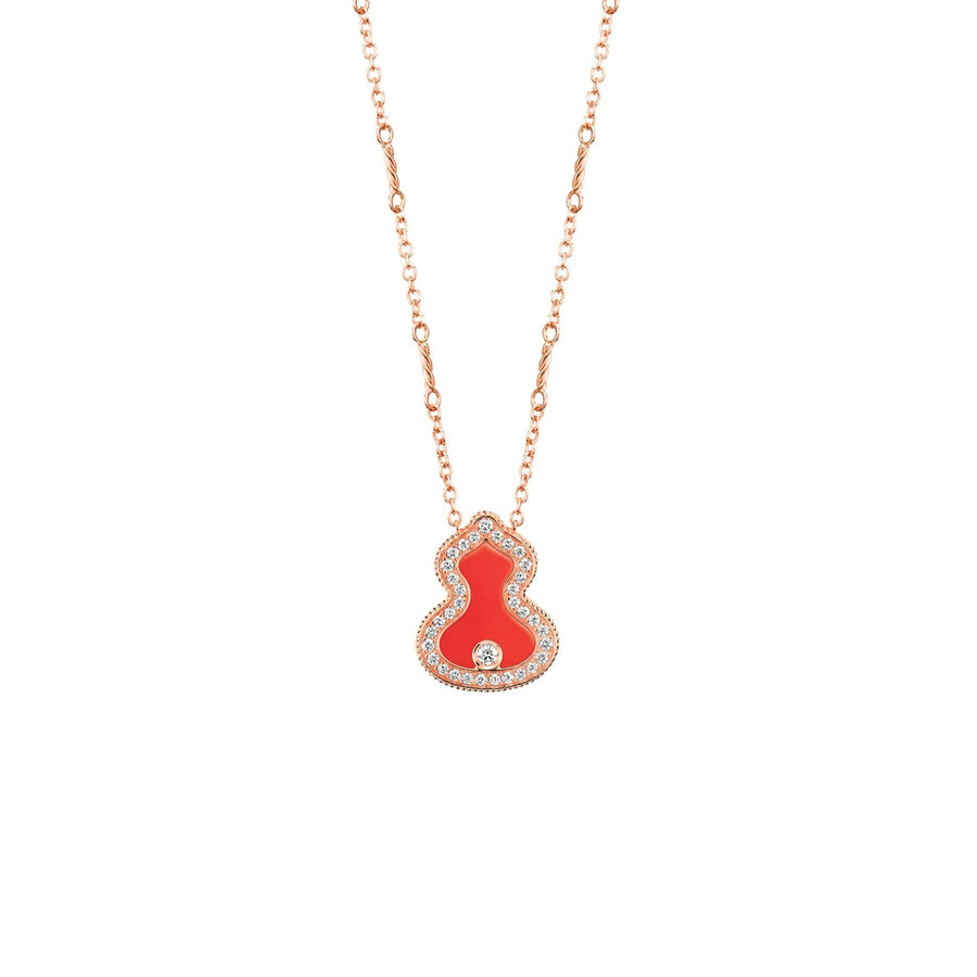 Qeelin Wulu Necklace - WU-030-LGNL-RGDRA