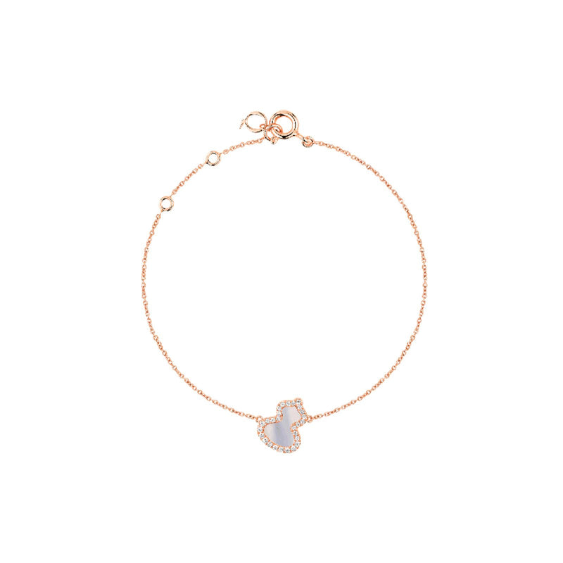 Qeelin Wulu Petite Bracelet-Qeelin Wulu Petite Bracelet - WU-BR0002B-RGDMOP