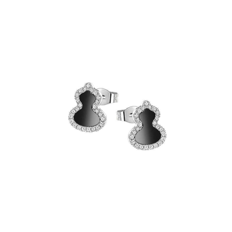 Qeelin Wulu Petite Ear Studs - WU-ERSD0002A-WGDON