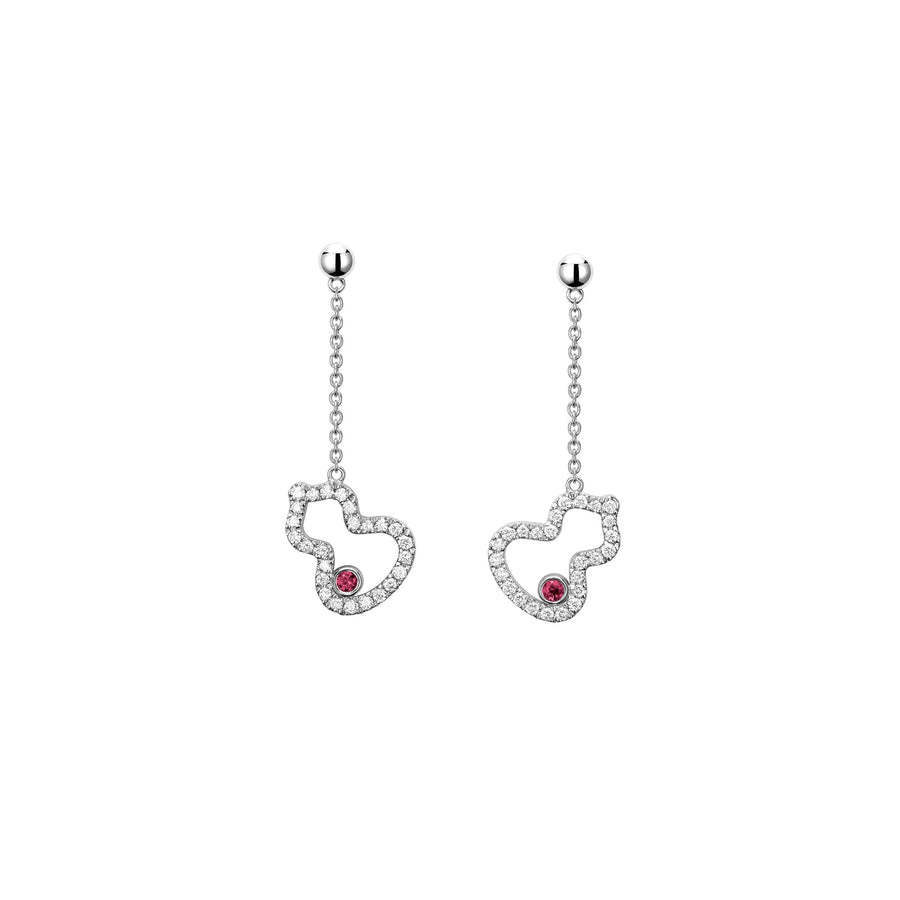 Qeelin Wulu Petite Earrings - WUEPT3AWGRU