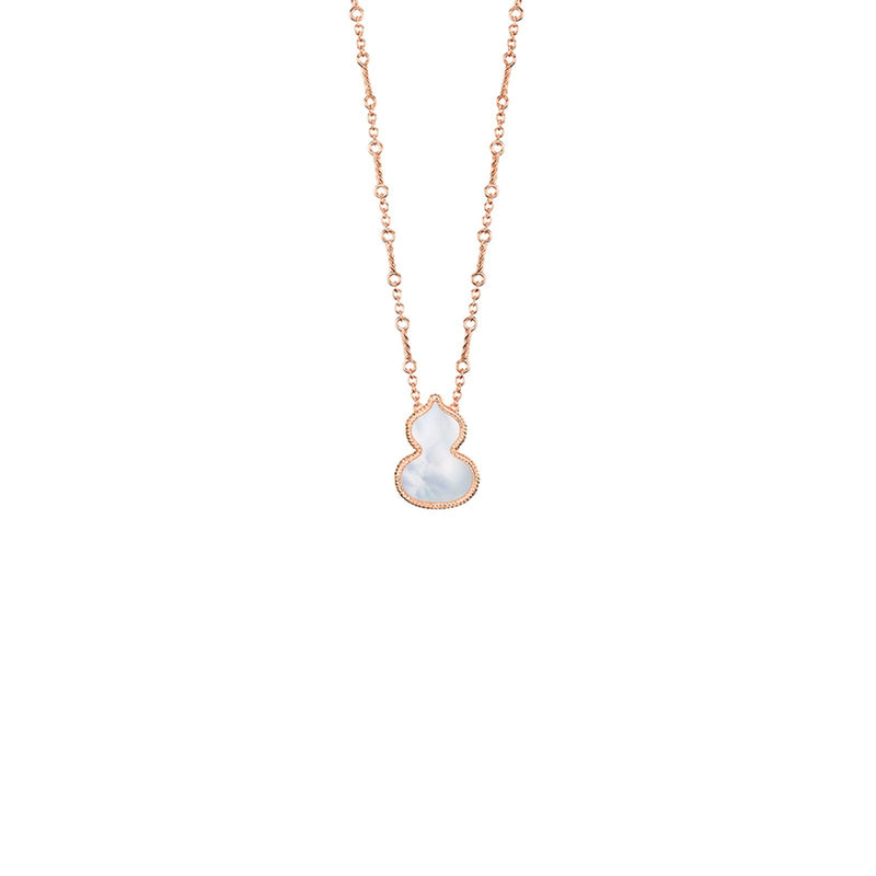 Qeelin Wulu Petite Necklace - WU-NL0006C-RGDGJE