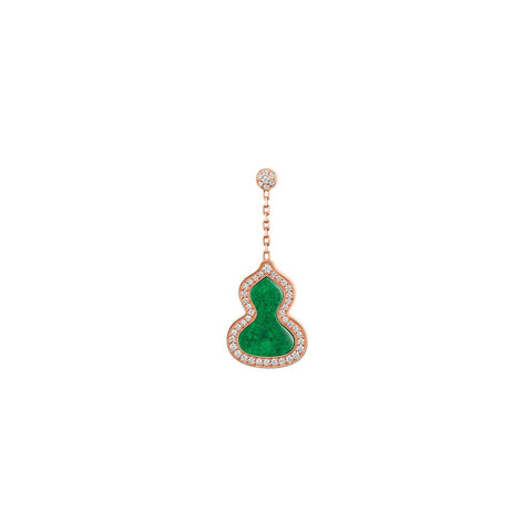Qeelin Wulu Small Single Earring-Qeelin Wulu Small Single Earring -