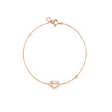 Qeelin Yu Yi Petite Bracelet - 18 karat rose gold diamonds yu yi bracelet.