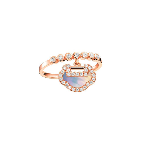 Qeelin Yu Yi Petite Ring-Qeelin Yu Yi Petite Ring - YYRPT2BRGMP