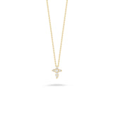 Roberto Coin Baby Cross Diamond Necklace - 001883AYCHX0