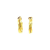 Roberto Coin Classic Half Hoop Earrings -