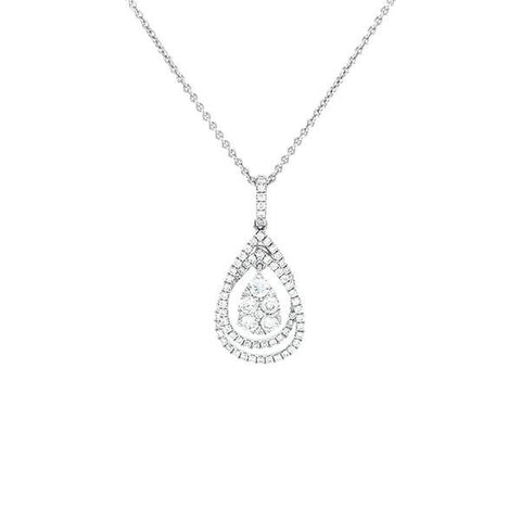 Roberto Coin Diamond Necklace-Roberto Coin Diamond Necklace -