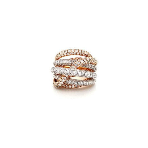 Roberto Coin Diamond Pave Ring-Roberto Coin Diamond Pave Ring -