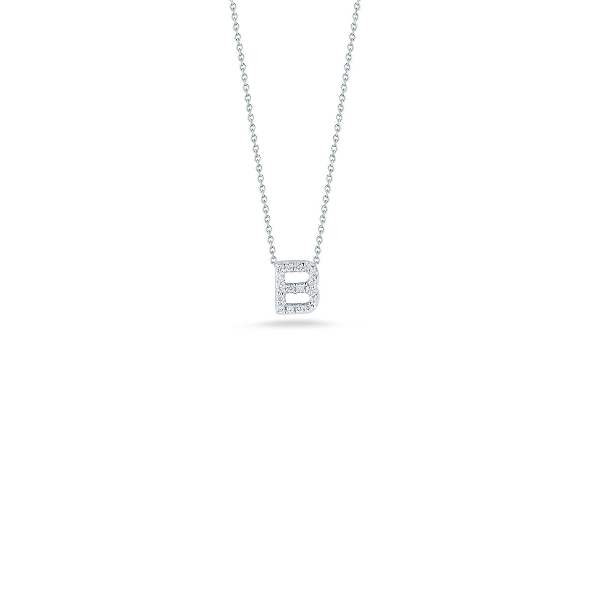 Roberto Coin Letter "B" Pendant - 001634AWCHXB